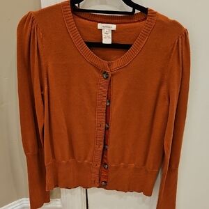 Sundance Rust Button-Front Women's Cardigan